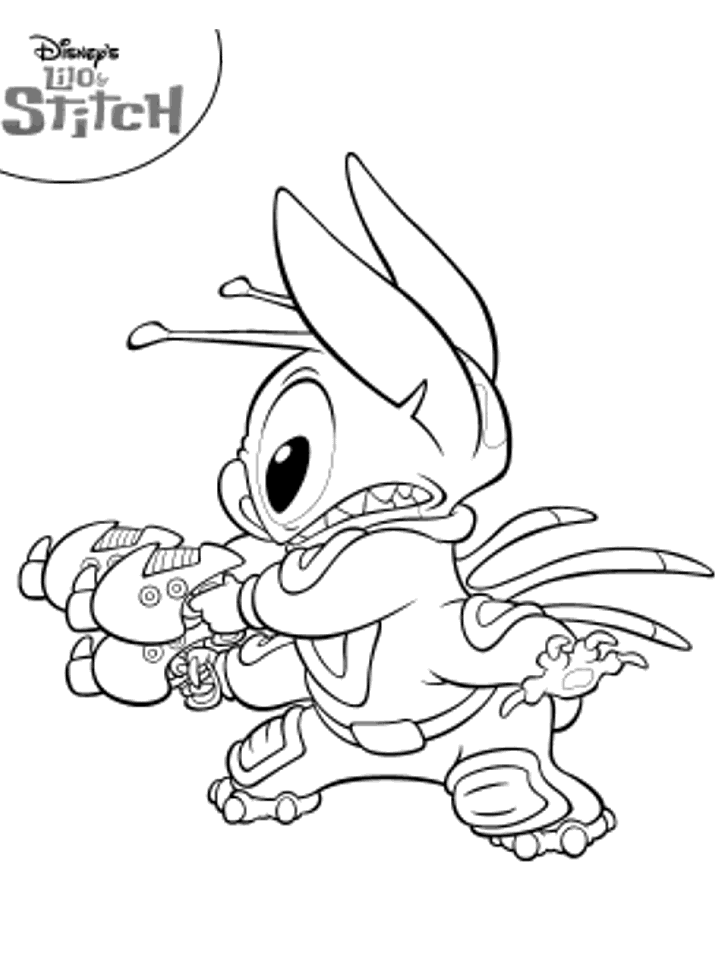 150+ Lilo and Stitch Coloring Pages Printable 87