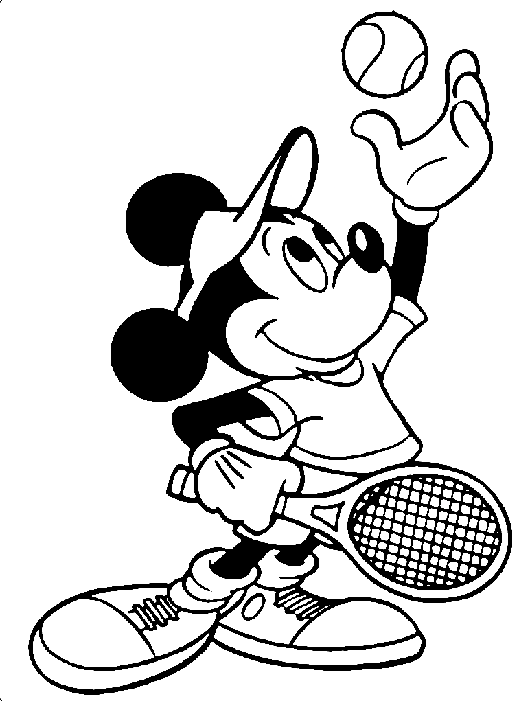 154 Tennis Coloring Pages Printable 12