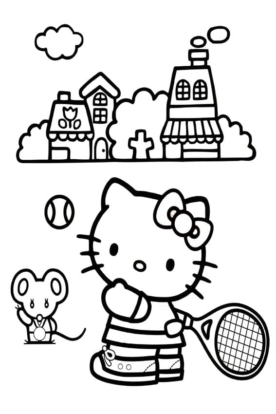 154 Tennis Coloring Pages Printable 120