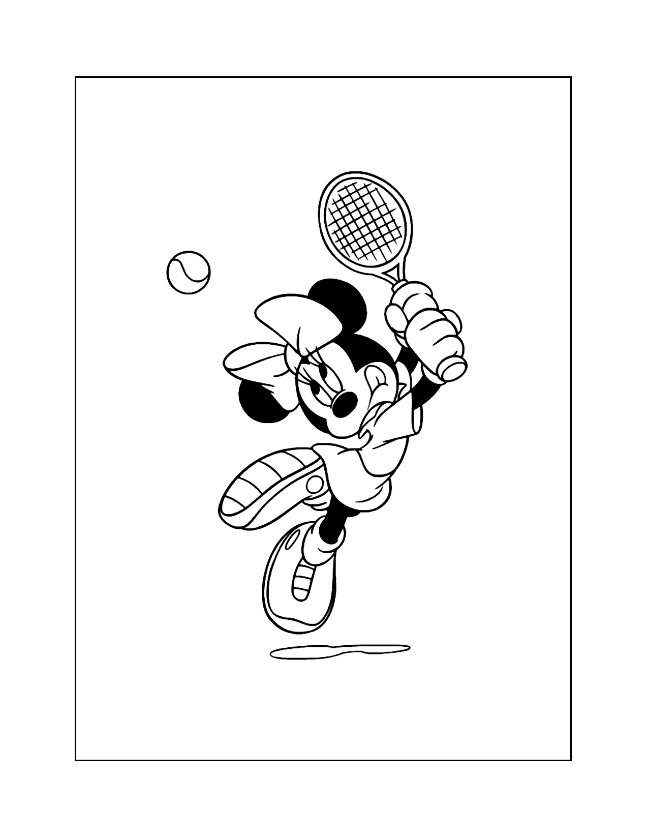 154 Tennis Coloring Pages Printable 137