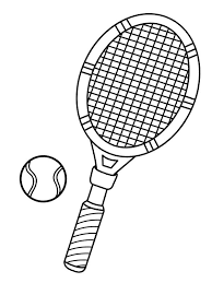 154 Tennis Coloring Pages Printable 37