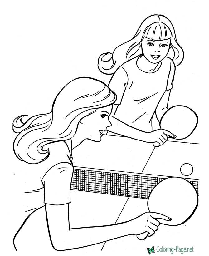 154 Tennis Coloring Pages Printable 71