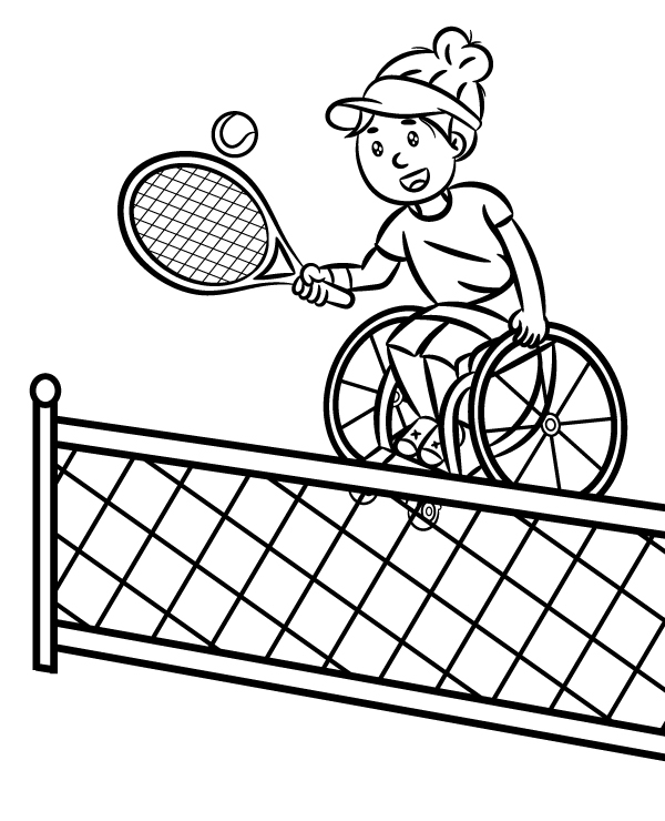 154 Tennis Coloring Pages Printable 88