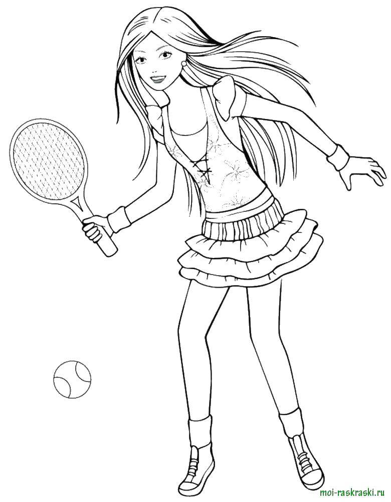 154 Tennis Coloring Pages Printable 91