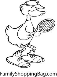 154 Tennis Coloring Pages Printable 96