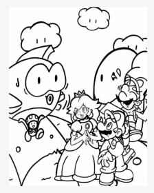 160+ Coloring Pages Mario and Luigi Printable 121