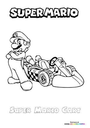 160+ Coloring Pages Mario and Luigi Printable 145