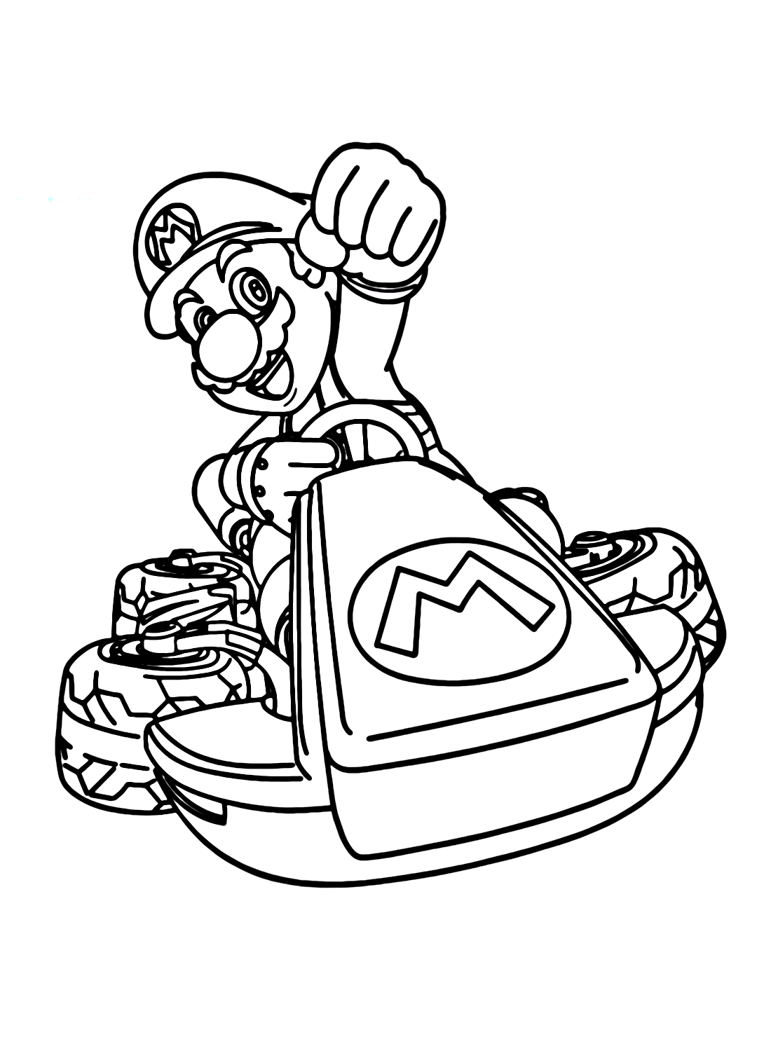 160+ Coloring Pages Mario and Luigi Printable 23