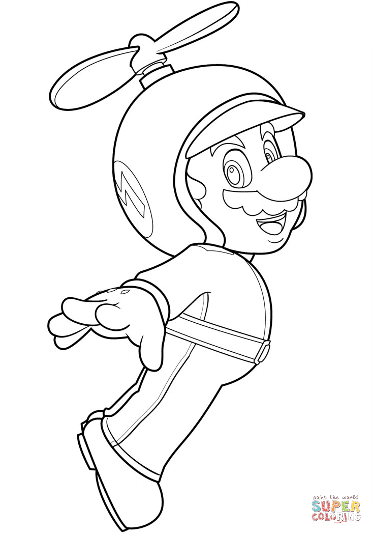 160+ Coloring Pages Mario and Luigi Printable 36