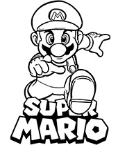 160+ Coloring Pages Mario and Luigi Printable 62