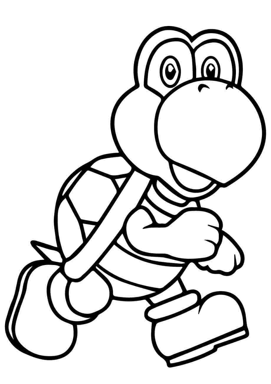 160+ Coloring Pages Mario and Luigi Printable 96