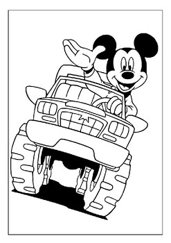 160+ Monster Truck Coloring Pages FREE Printable 102