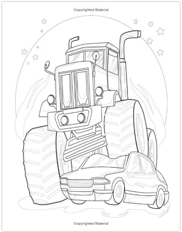 160+ Monster Truck Coloring Pages FREE Printable 118