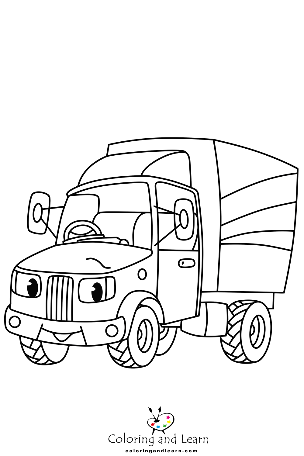 160+ Monster Truck Coloring Pages FREE Printable 125