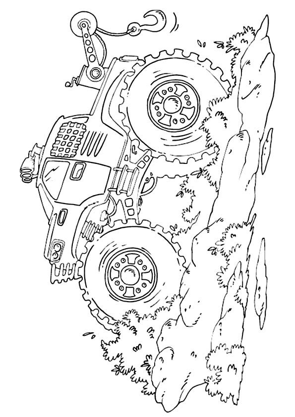 160+ Monster Truck Coloring Pages FREE Printable 126