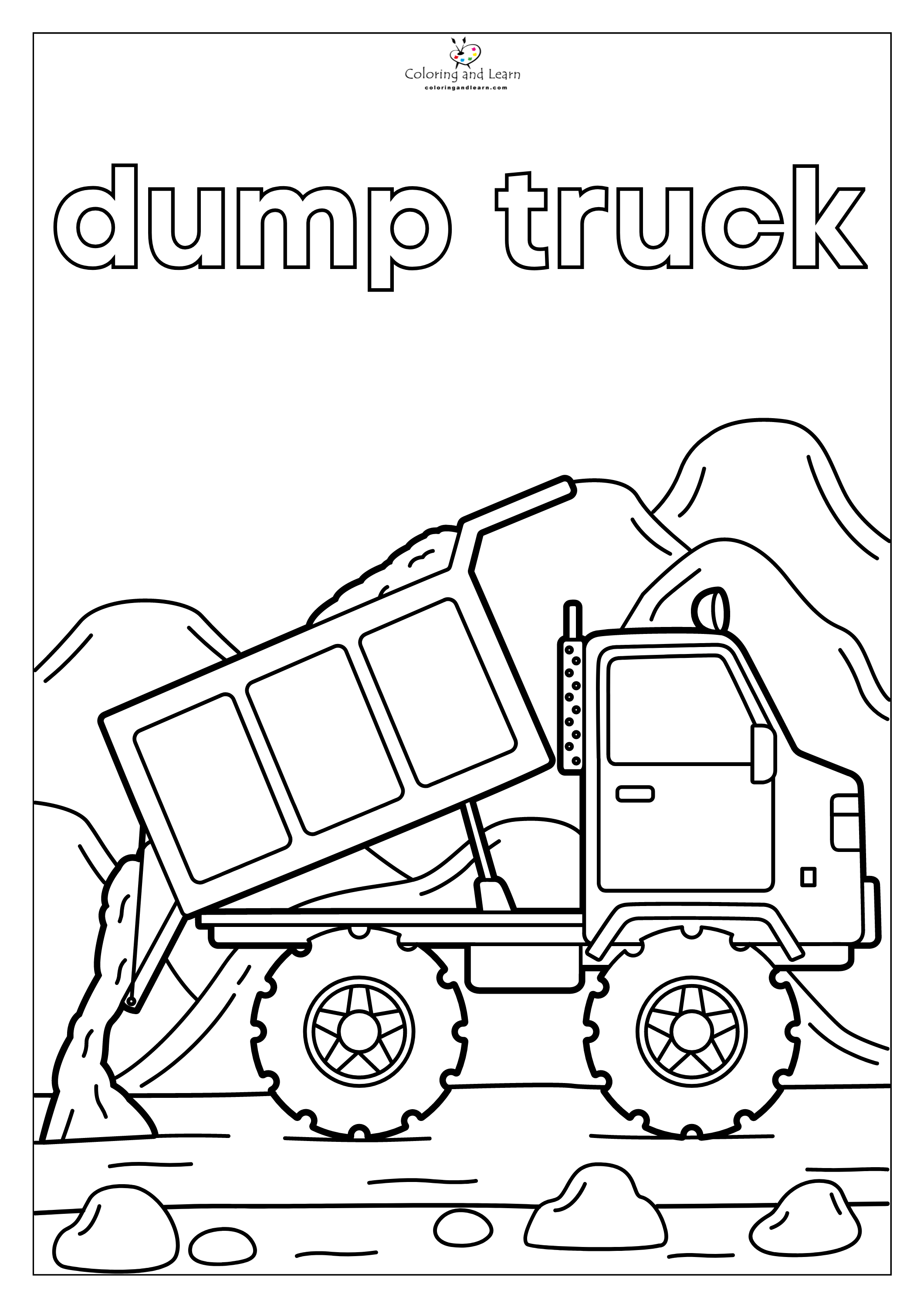 160+ Monster Truck Coloring Pages FREE Printable 149