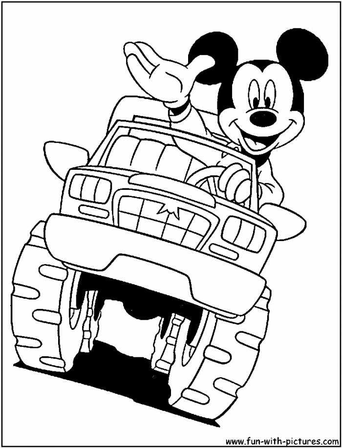 160+ Monster Truck Coloring Pages FREE Printable 37