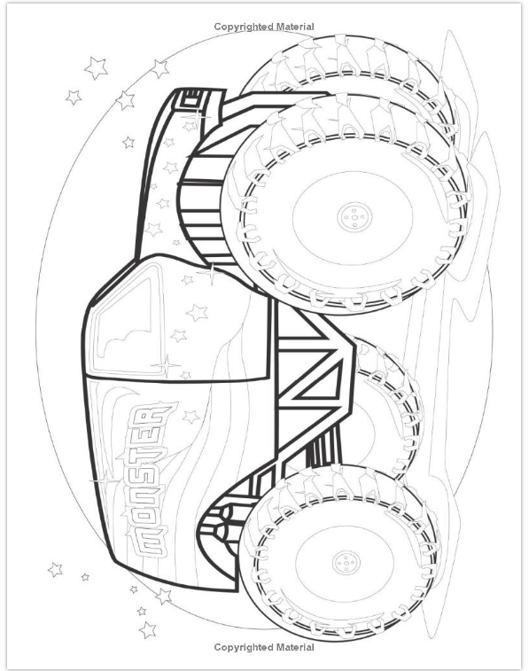 160+ Monster Truck Coloring Pages FREE Printable 83