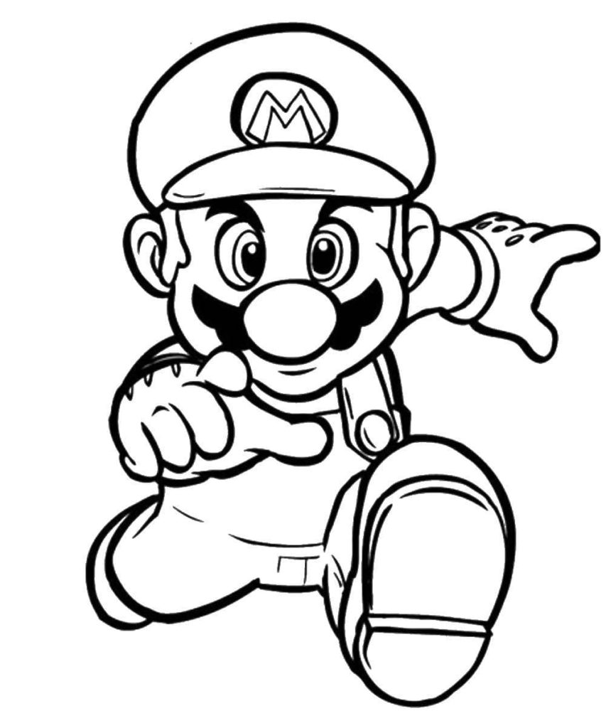 176 Mario Color Page Ideas: Super Mario Coloring Fun 106