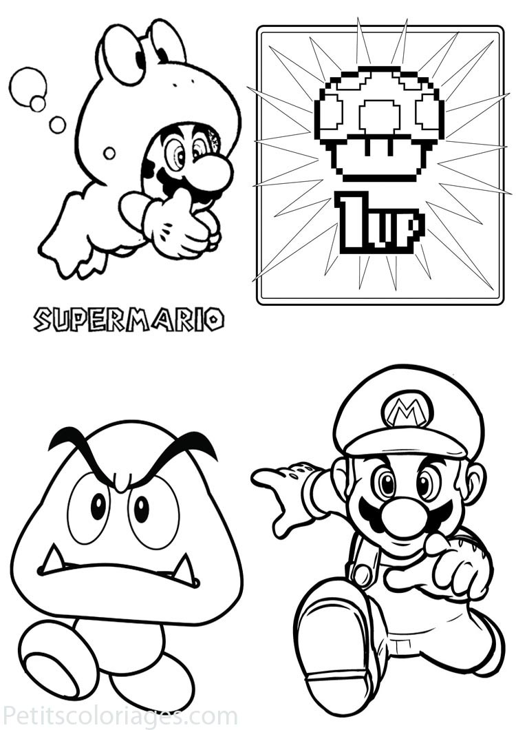 176 Mario Color Page Ideas: Super Mario Coloring Fun 134