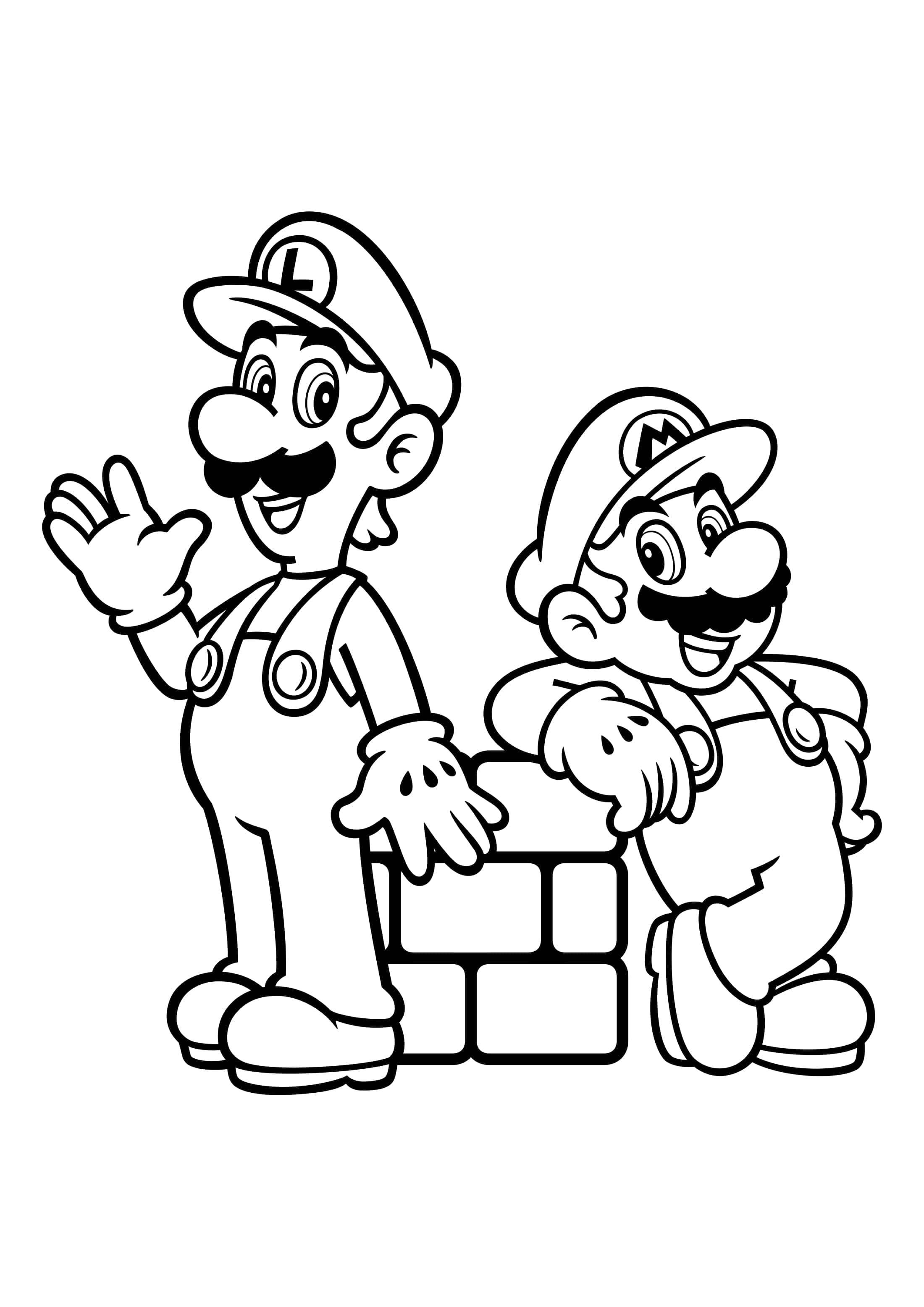 176 Mario Color Page Ideas: Super Mario Coloring Fun 140