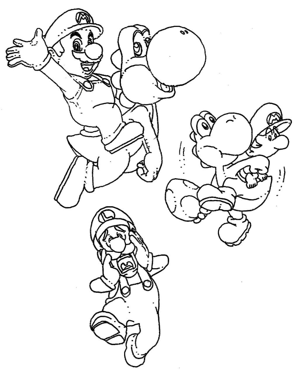 176 Mario Color Page Ideas: Super Mario Coloring Fun 155