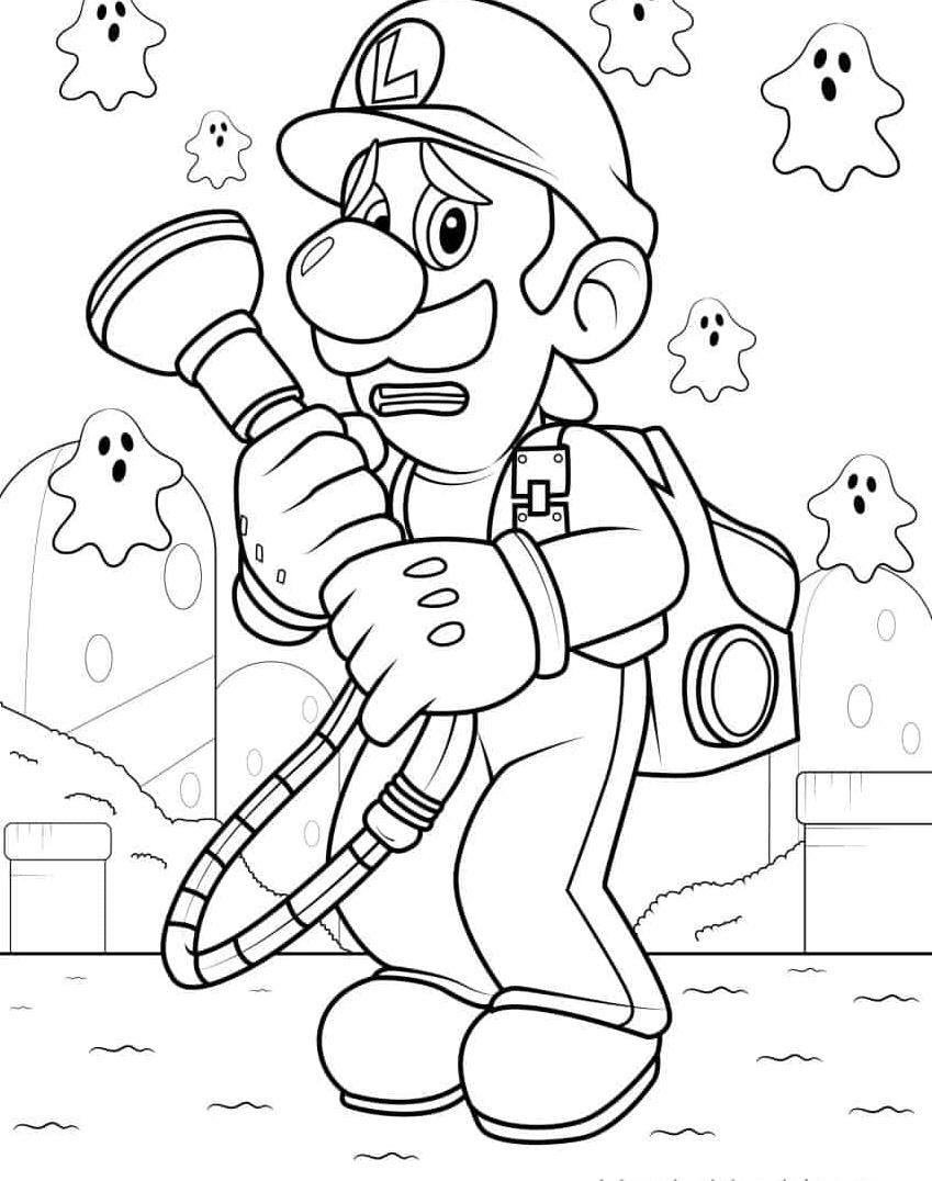 176 Mario Color Page Ideas: Super Mario Coloring Fun 53