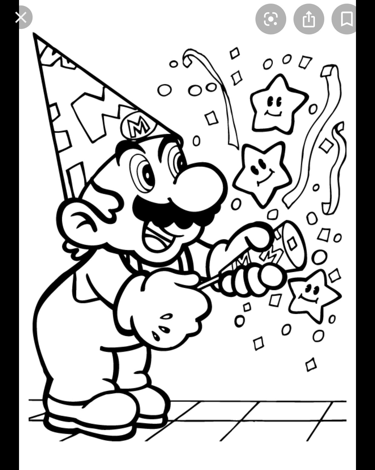 176 Mario Color Page Ideas: Super Mario Coloring Fun 57