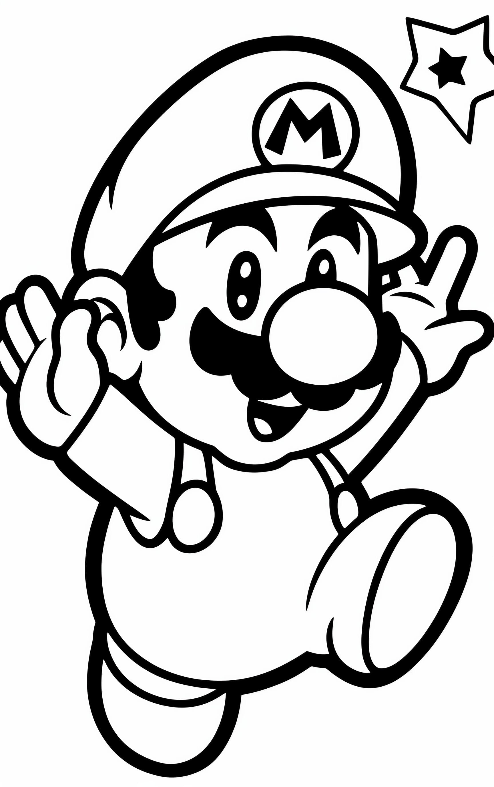 176 Mario Color Page Ideas: Super Mario Coloring Fun 62