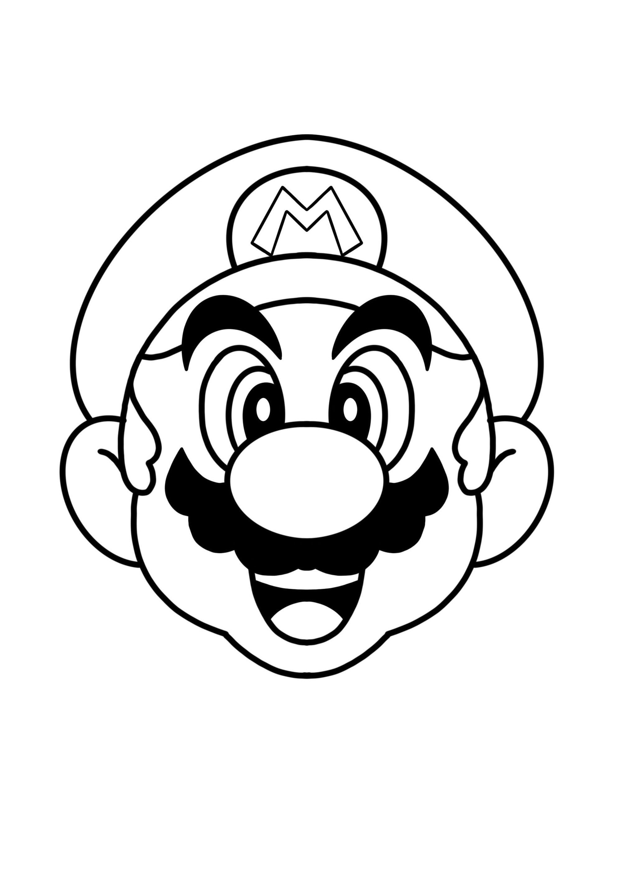 176 Mario Color Page Ideas: Super Mario Coloring Fun 7