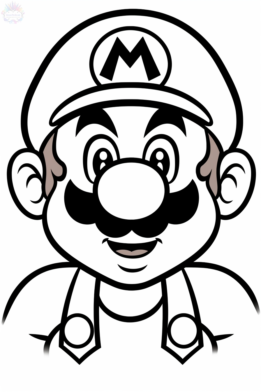 176 Mario Color Page Ideas: Super Mario Coloring Fun 91