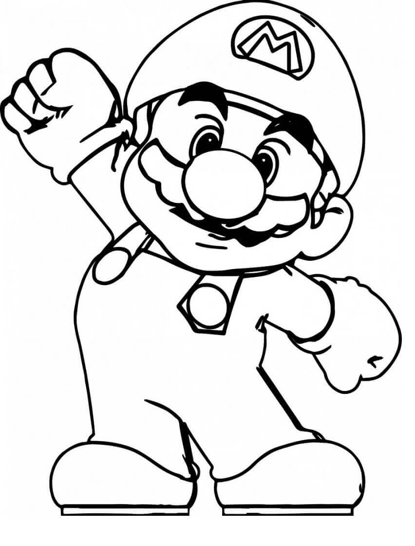 176 Mario Color Page Ideas: Super Mario Coloring Fun 92