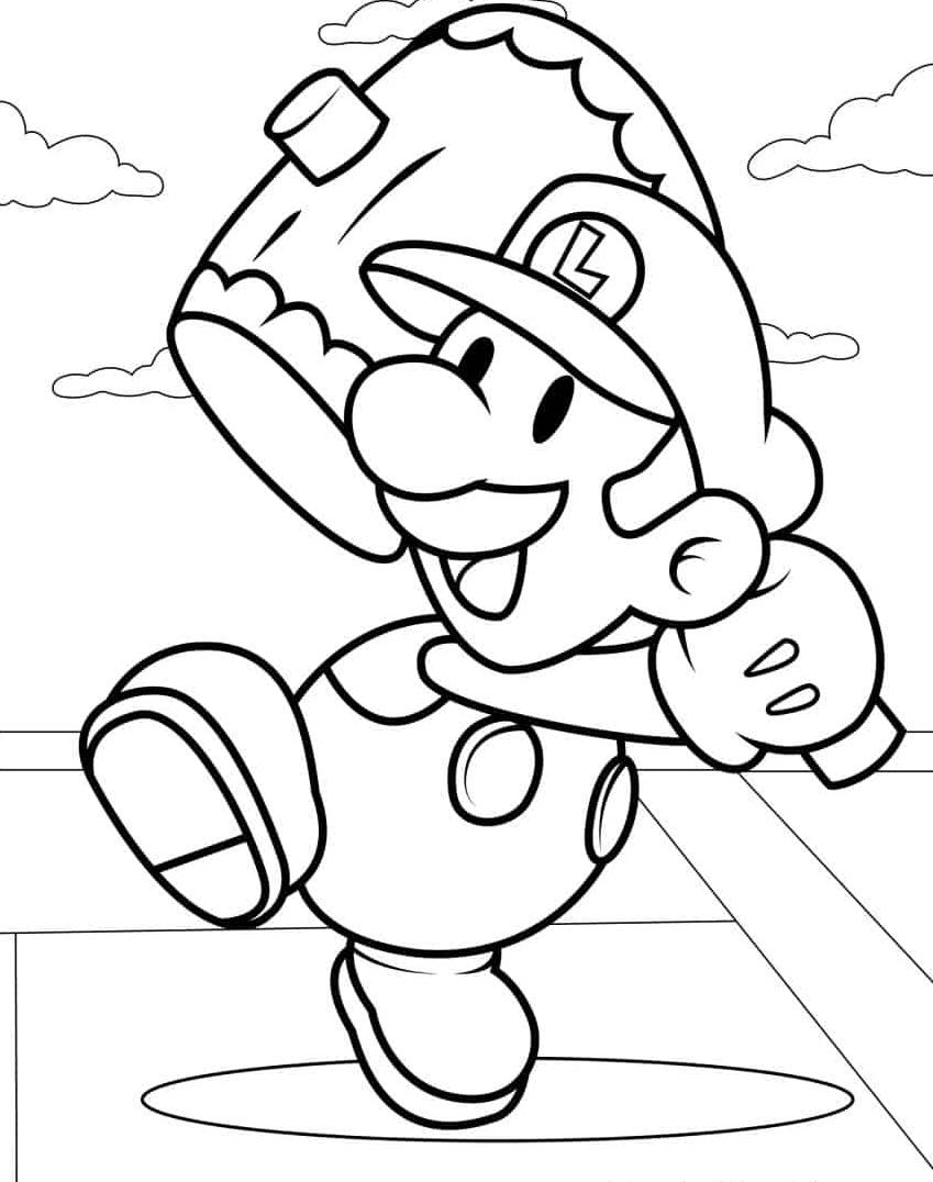 176 Mario Color Page Ideas: Super Mario Coloring Fun 98