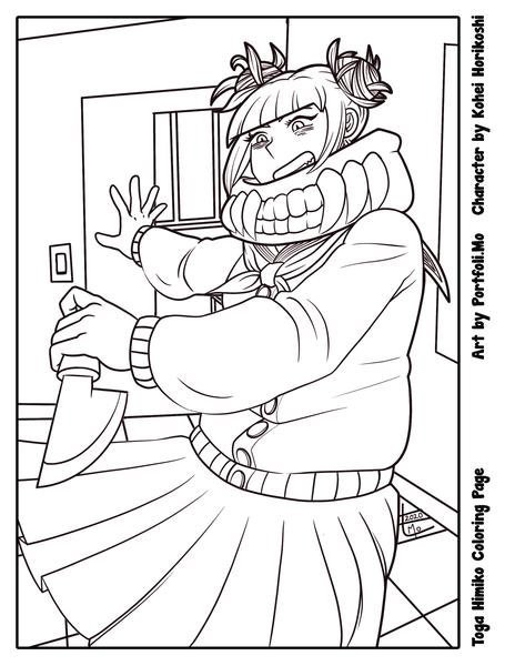 185 Dark Deception Coloring Pages Printable 154