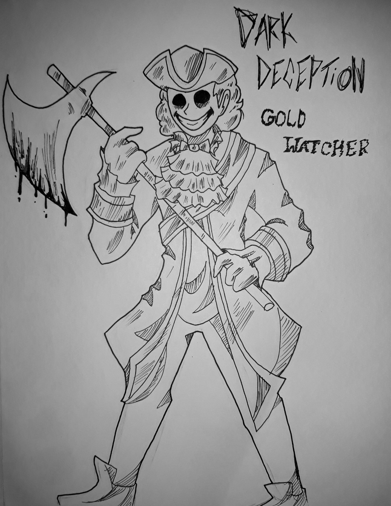 185 Dark Deception Coloring Pages Printable 6