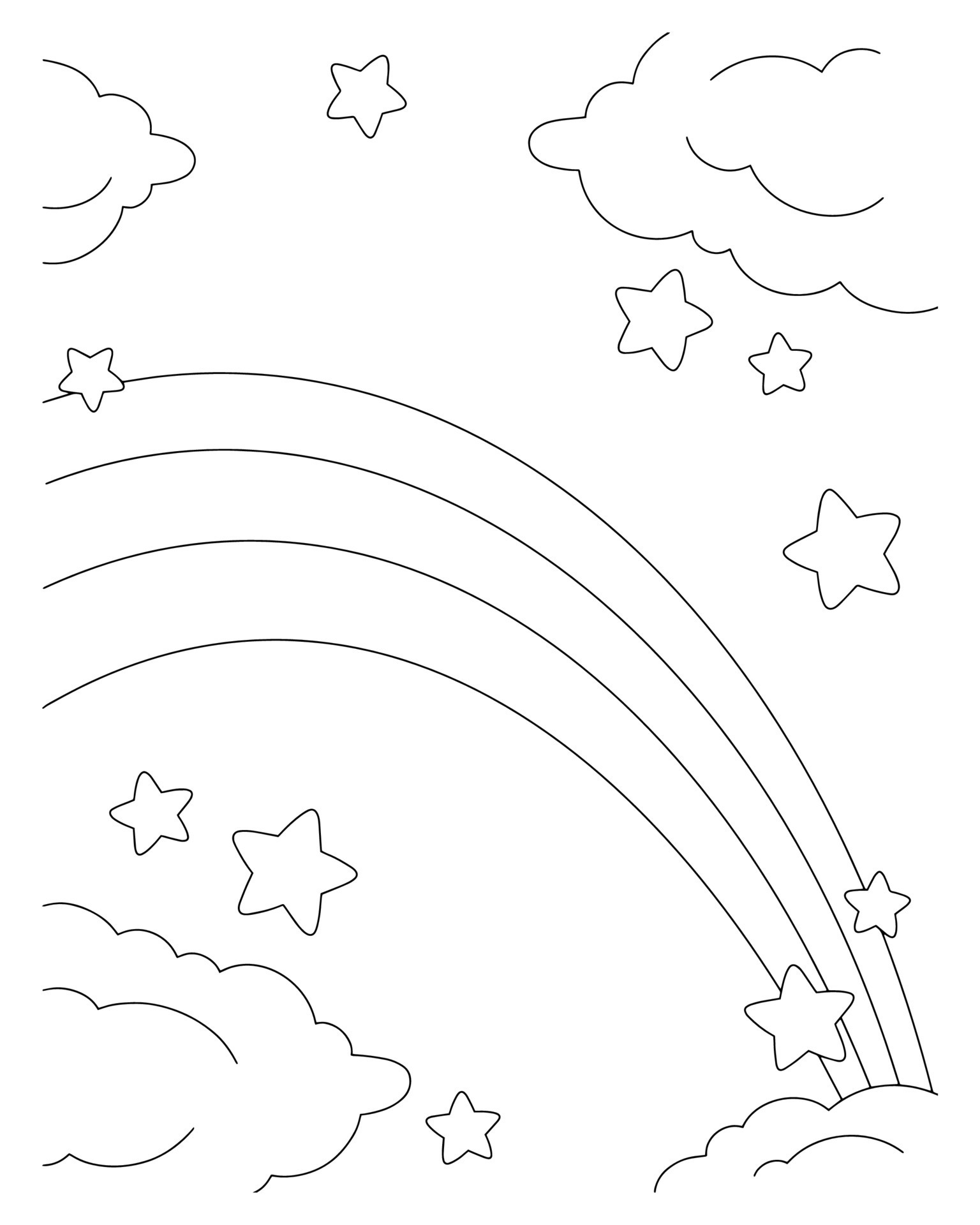 192+ Star Coloring Pages Printable 111