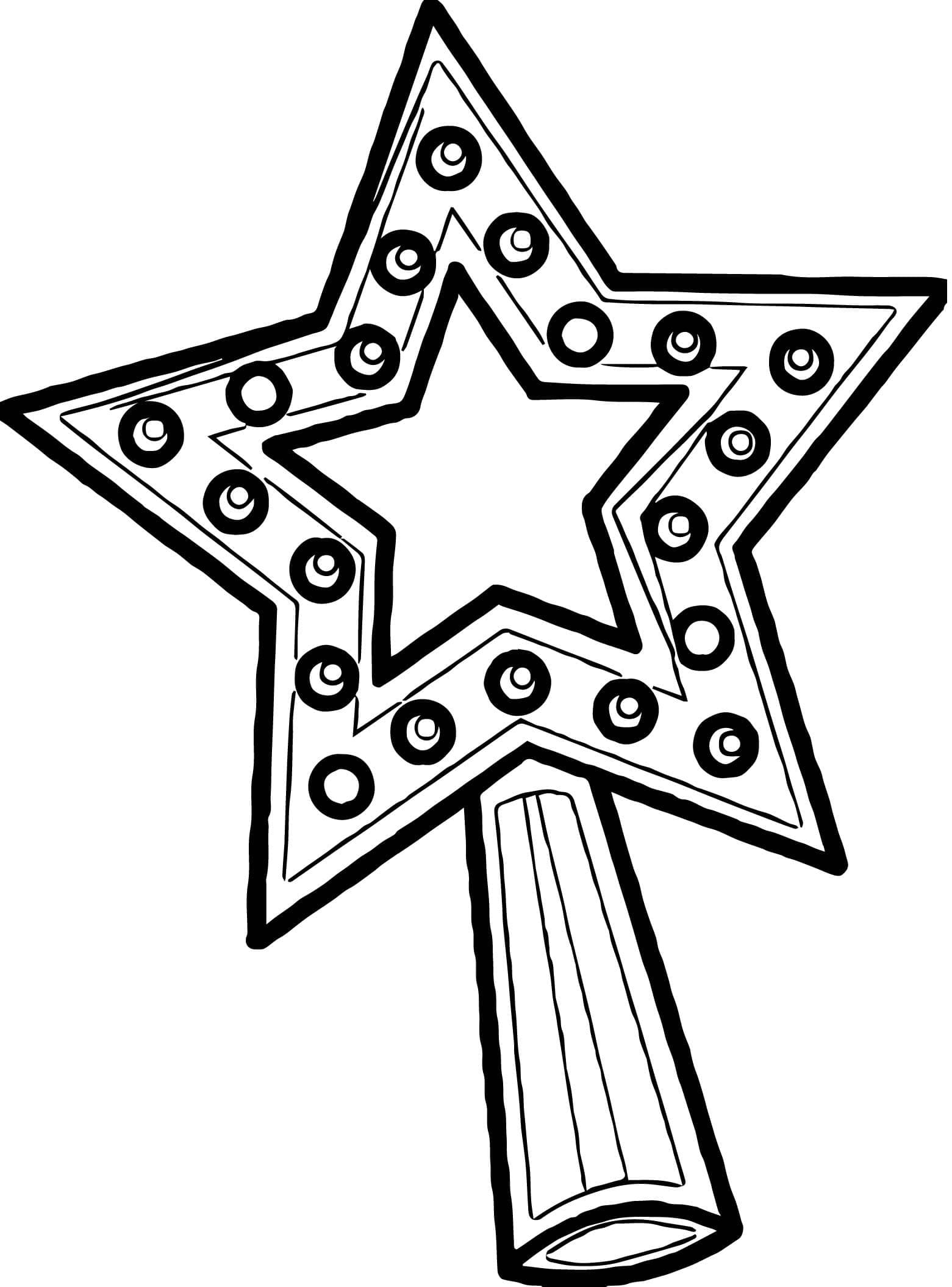 192+ Star Coloring Pages Printable 119