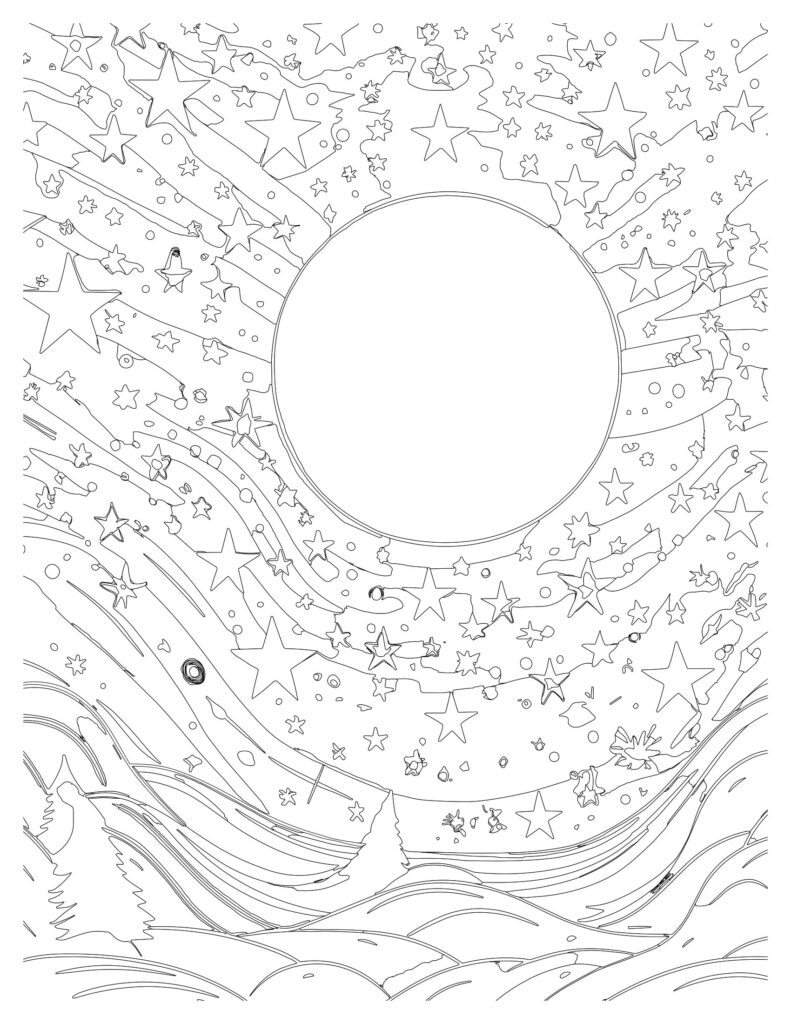 192+ Star Coloring Pages Printable 18