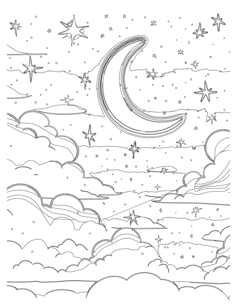 192+ Star Coloring Pages Printable 20