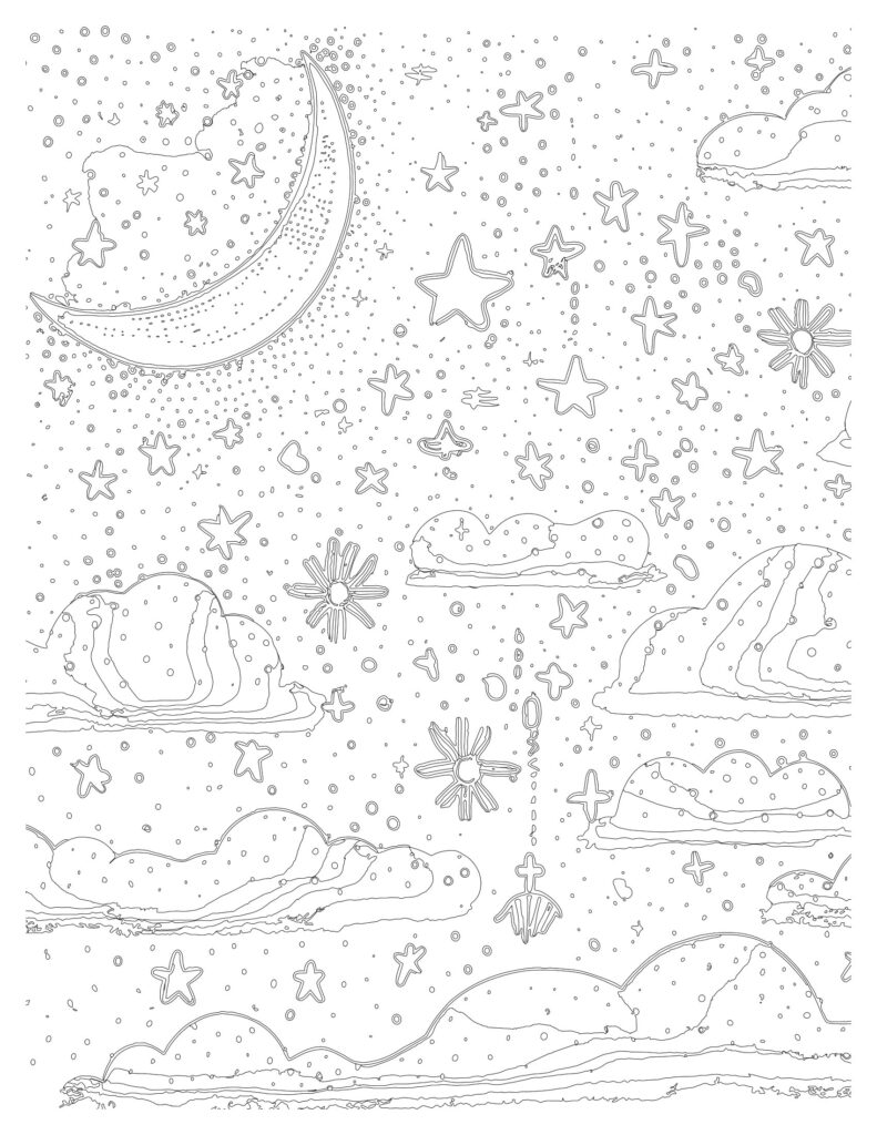 192+ Star Coloring Pages Printable 21