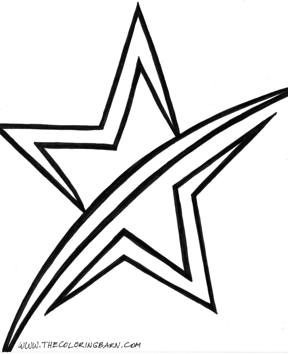 192+ Star Coloring Pages Printable 61