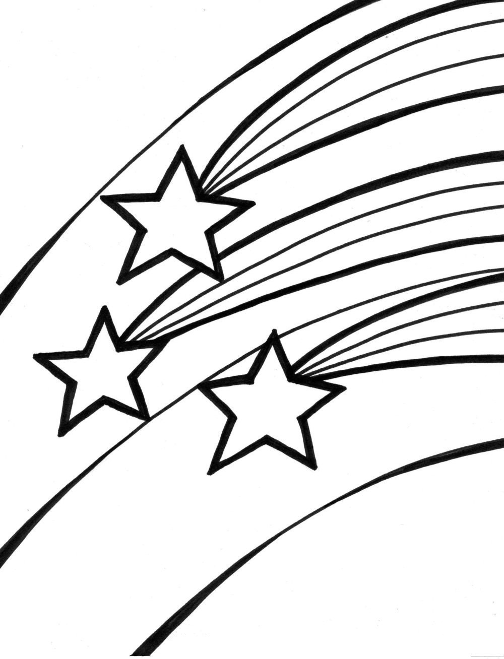 192+ Star Coloring Pages Printable 68