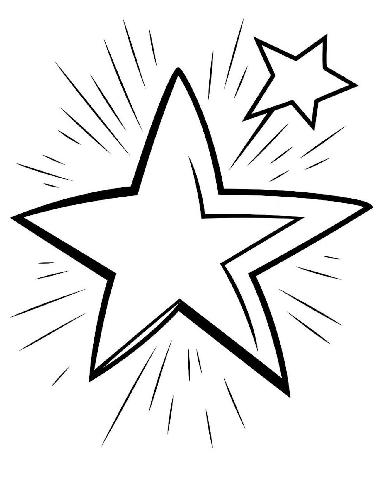 192+ Star Coloring Pages Printable 95