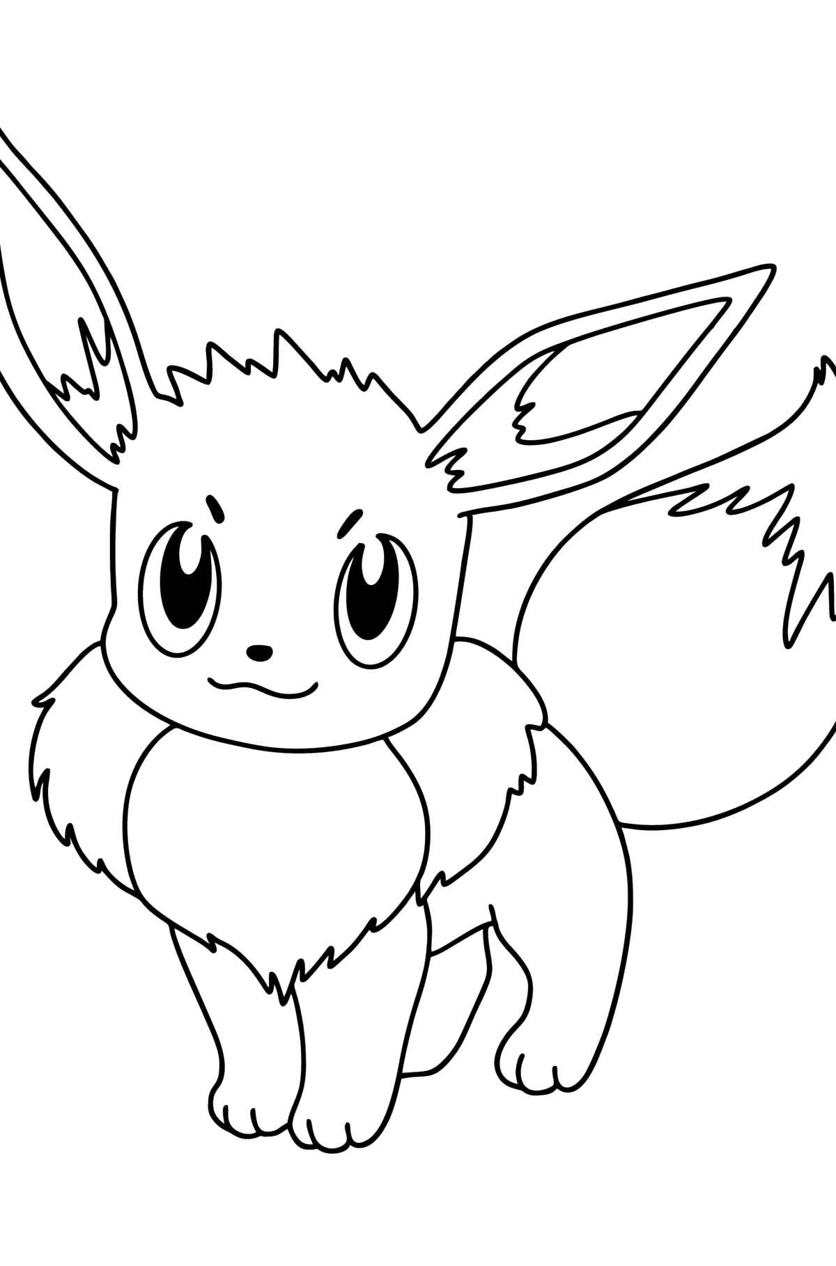 200 Eevee Coloring Pages: Evolve Your Art Skills 111