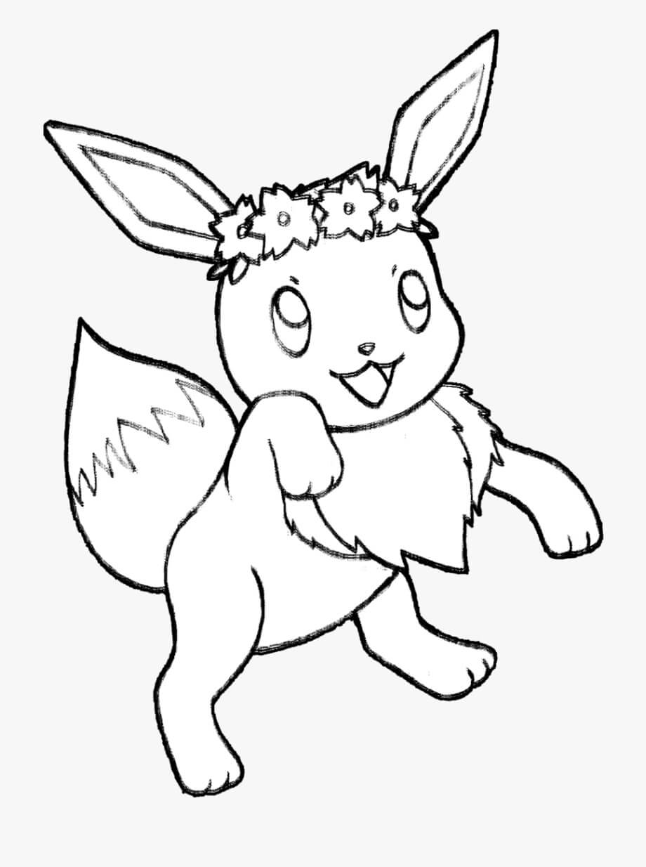 200 Eevee Coloring Pages: Evolve Your Art Skills 119