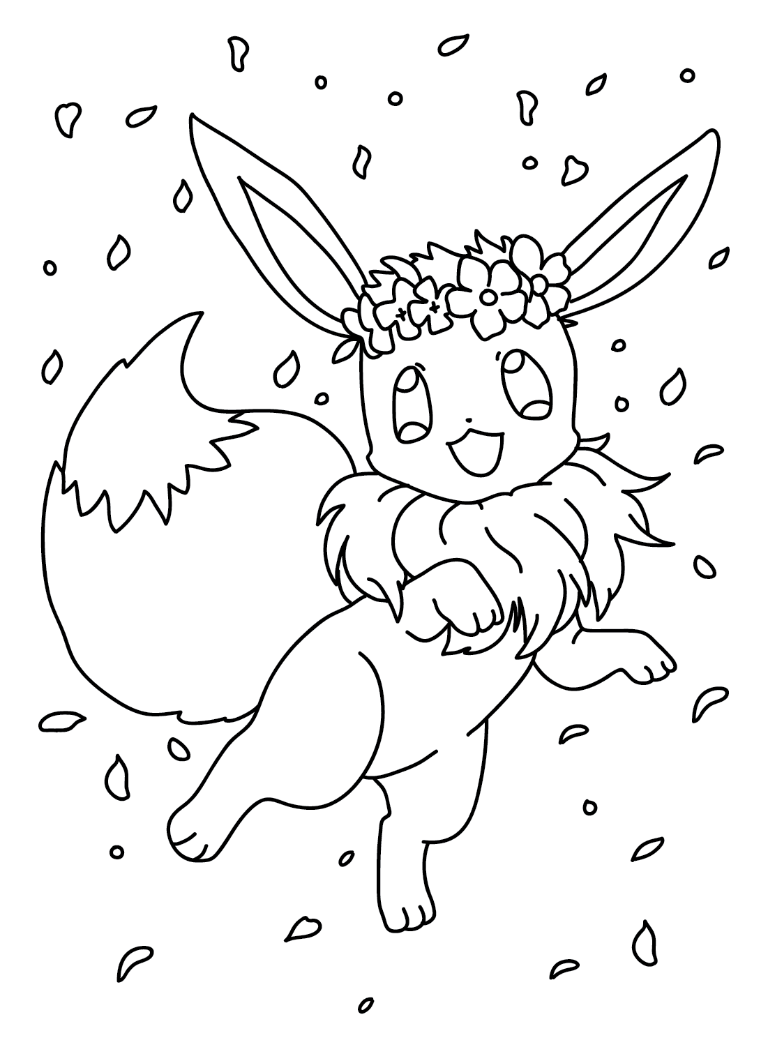 200 Eevee Coloring Pages: Evolve Your Art Skills 128