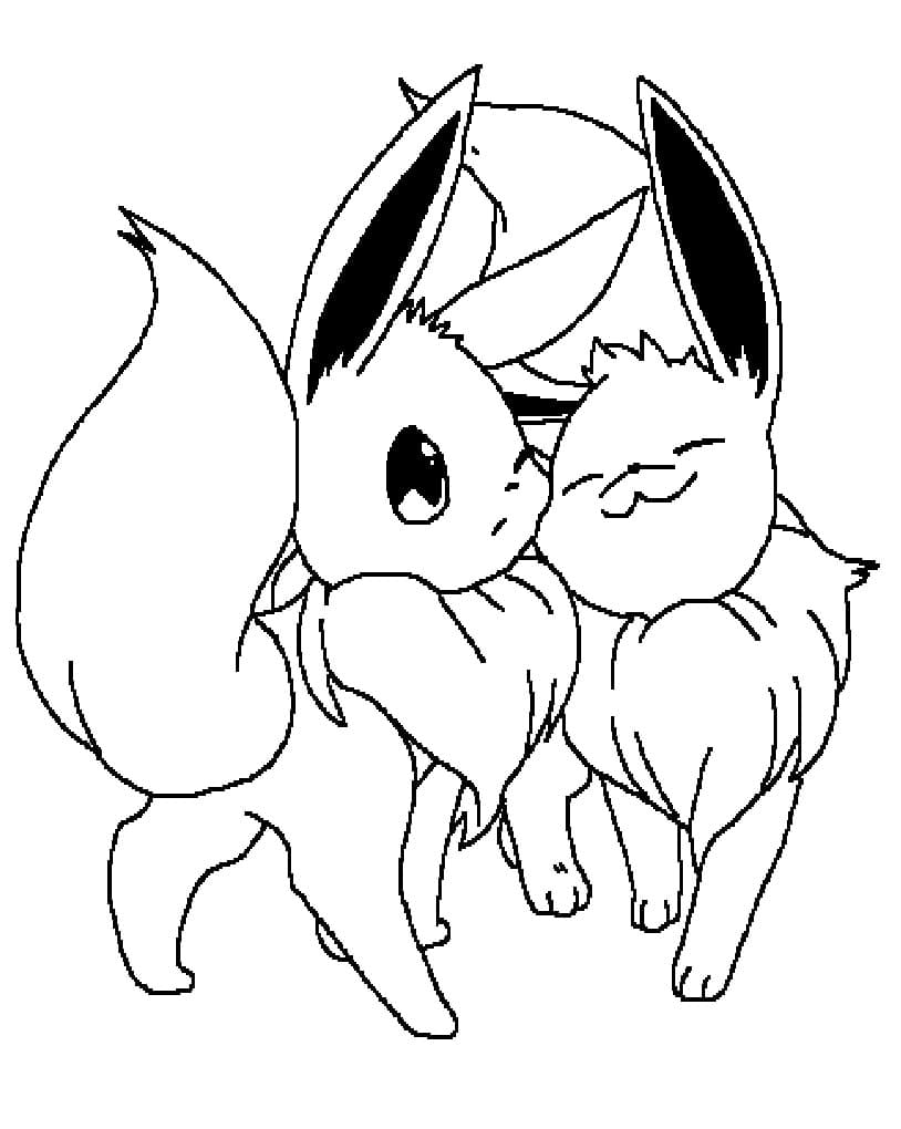 200 Eevee Coloring Pages: Evolve Your Art Skills 132
