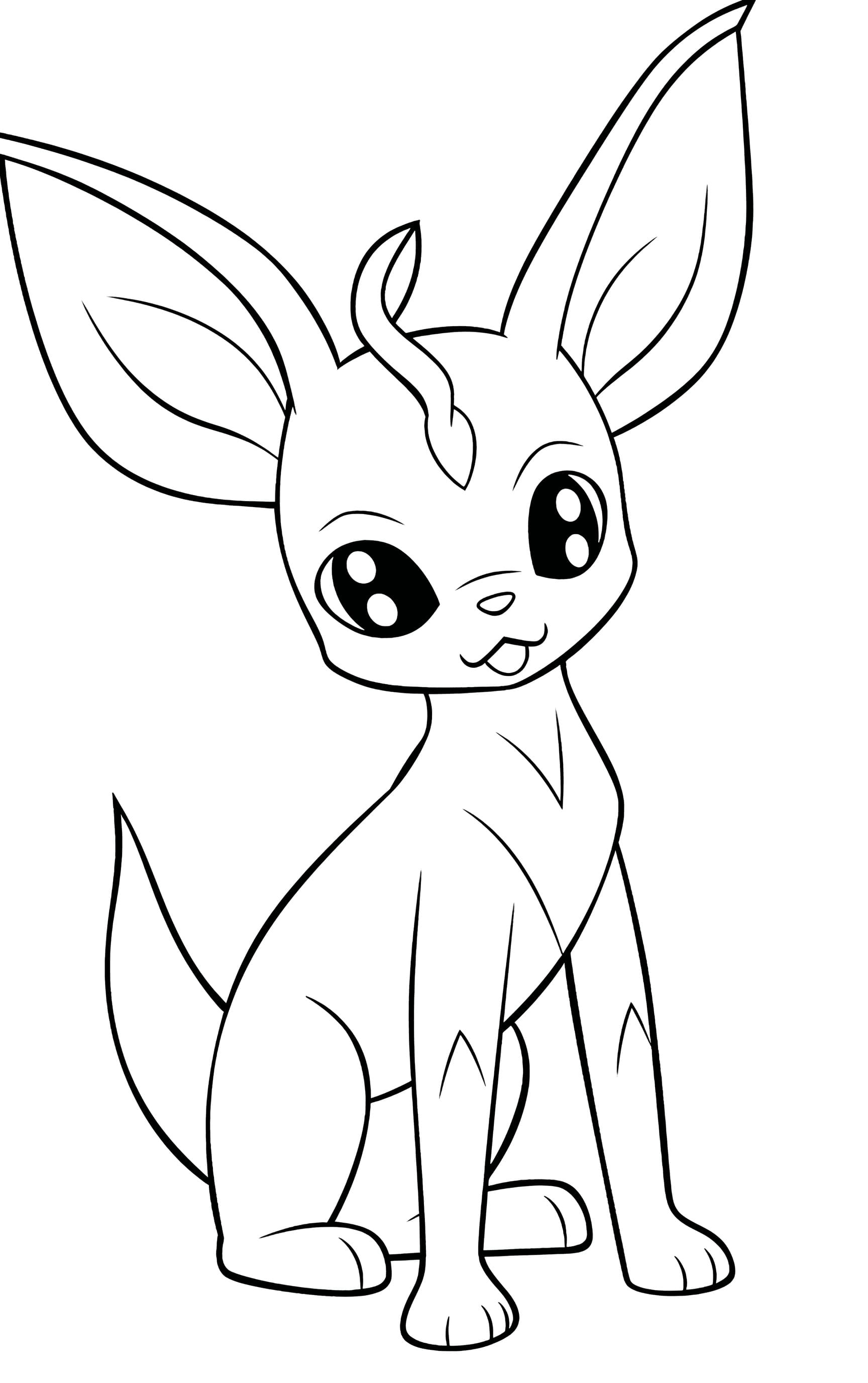 200 Eevee Coloring Pages: Evolve Your Art Skills 140