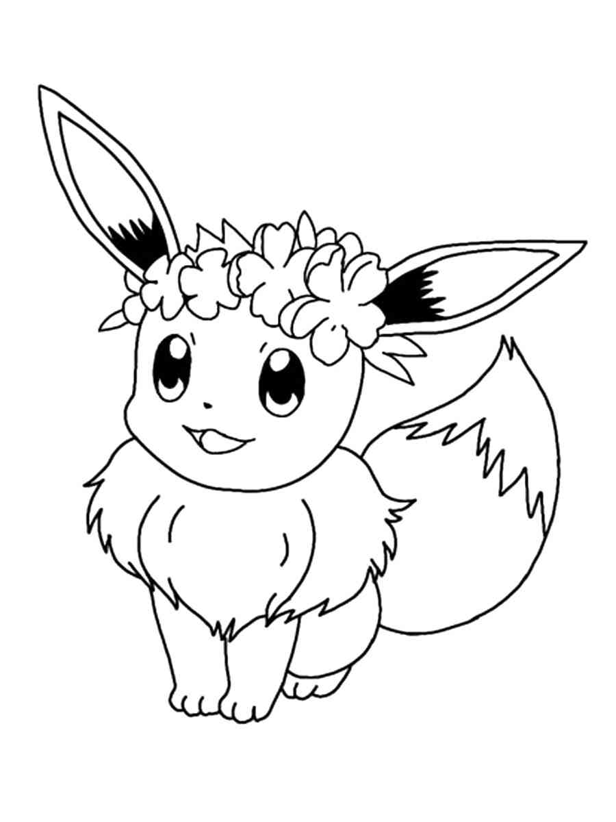 200 Eevee Coloring Pages: Evolve Your Art Skills 159