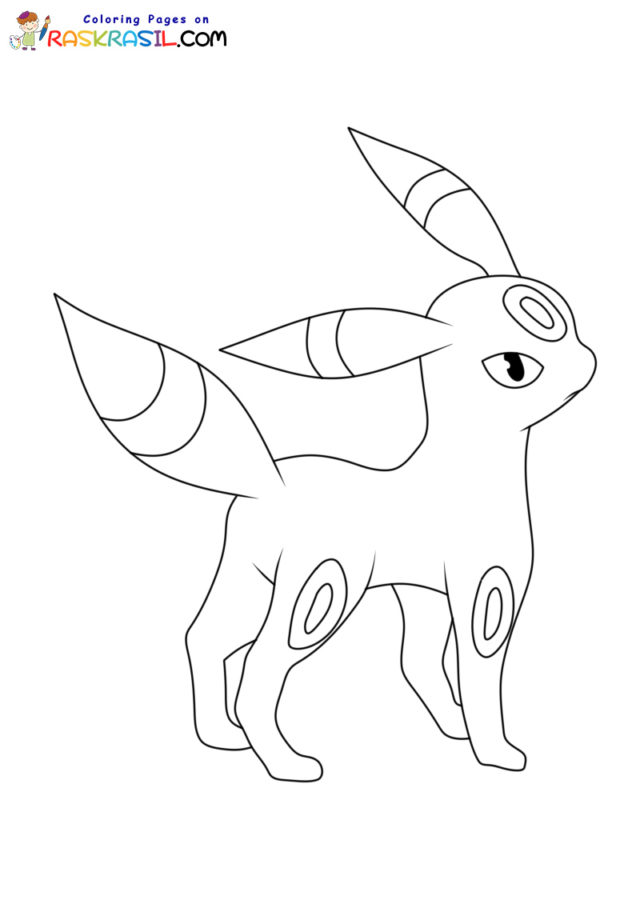 200 Eevee Coloring Pages: Evolve Your Art Skills 163